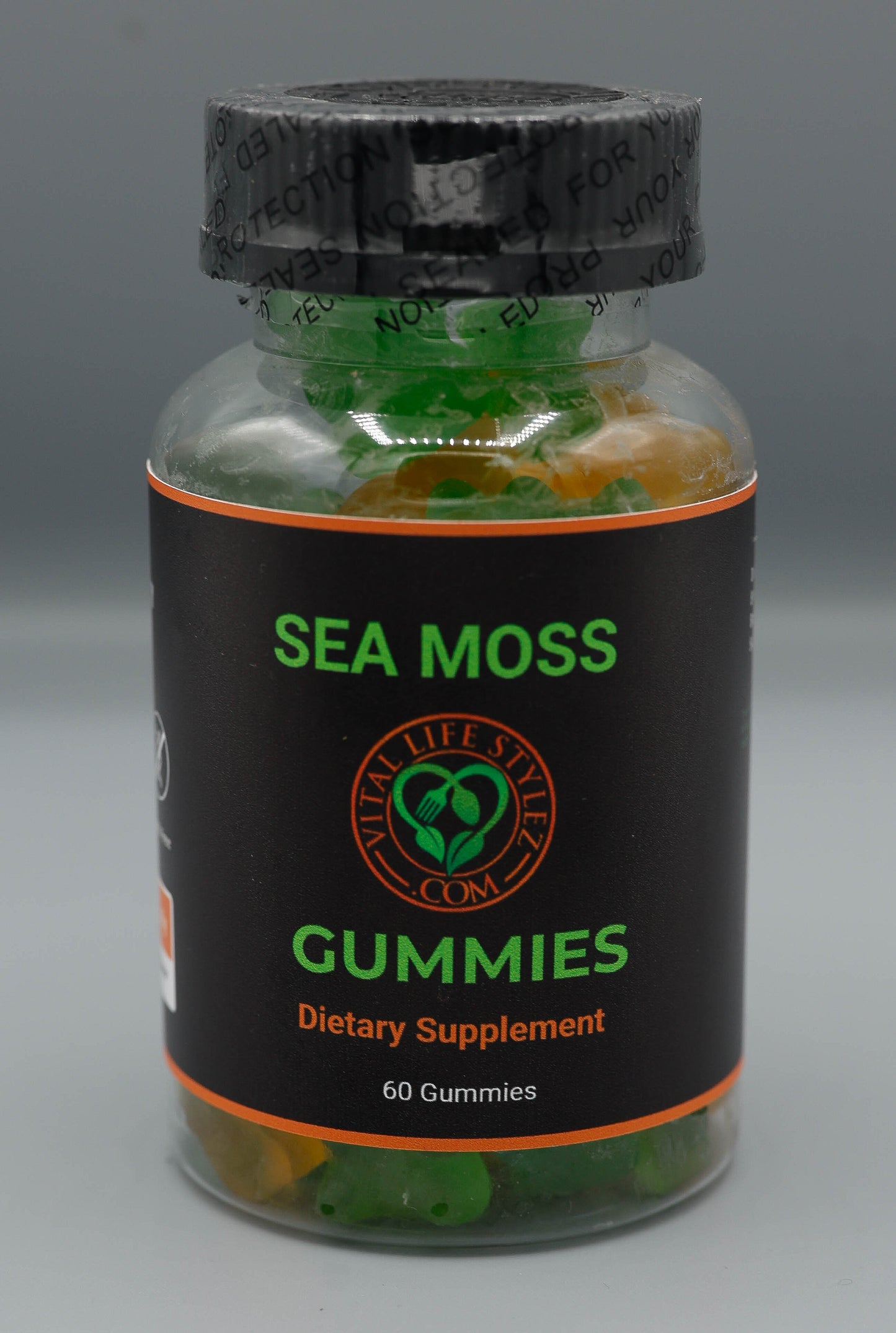 Wild Crafted Sea Moss Gummies w/Burdock Root and Bladderwrack.