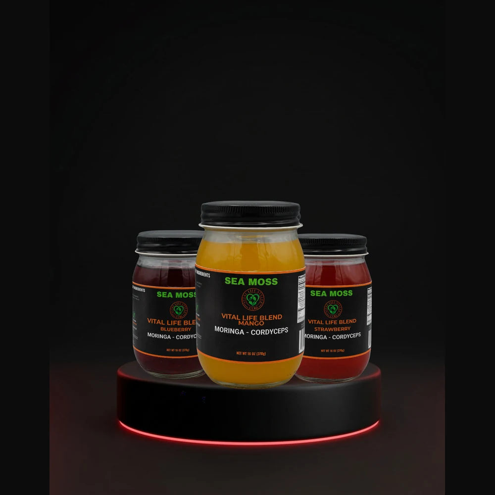 Vital Moss - Energy & Focus Blend  (Pack of 3)