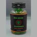Wild Crafted Sea Moss Gummies w/Burdock Root and Bladderwrack.