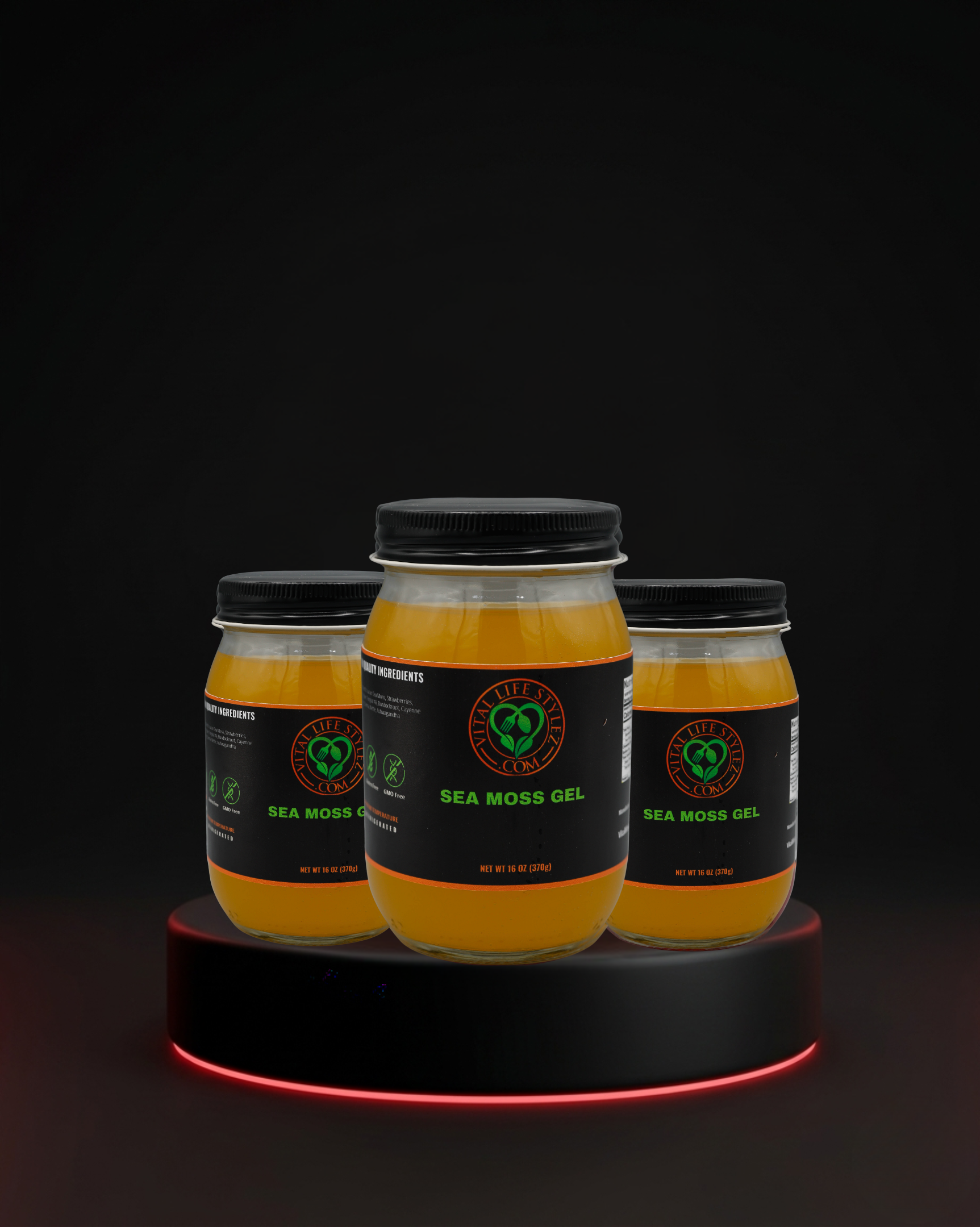 Plain Sea Moss (Pack of 3)