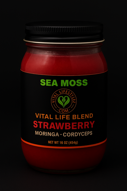 Vital Moss - Energy & Focus Blend