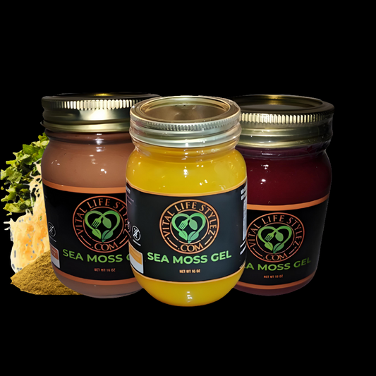 SUPERMAN BLEND Bundle (3) Jars (Sea Moss/Ginseng/Tongkat Ali/Horny goatweed/Maca root/Lion's mane/Burdock root/Bladderwrack/Ashwagandha/Yellow doc)💪🏿